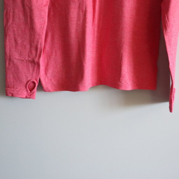 Champion Women's Pink Sz Lrg Athletic Crewneck Long Sleeve Stretch T-Shirt Top - Picture 10 of 13